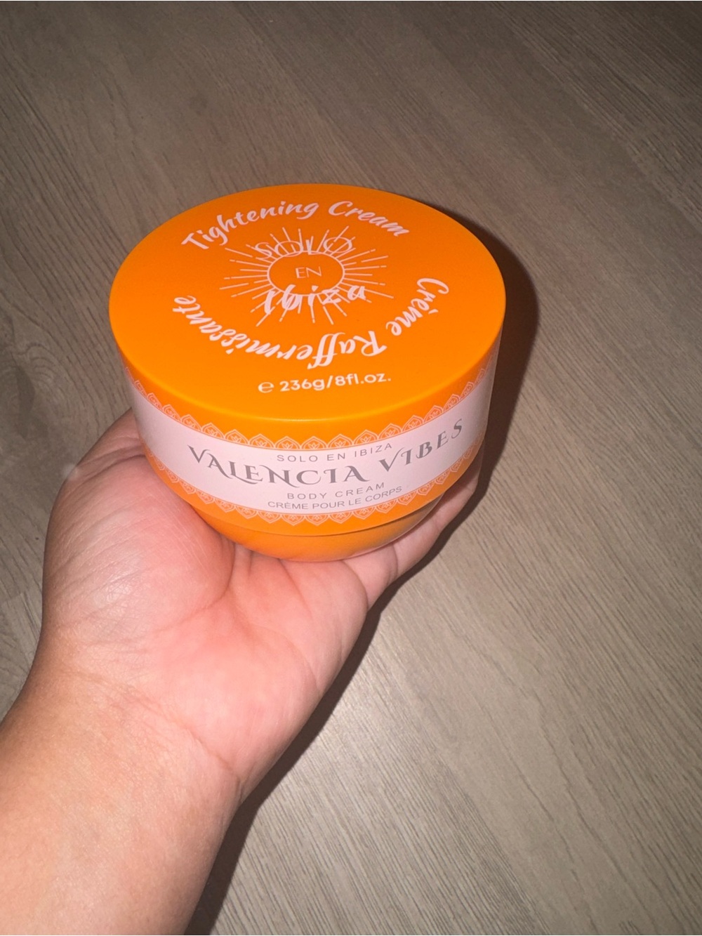 Tightening Body Cream - Orange